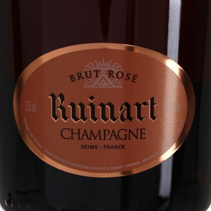 Champagne rosado Ruinart