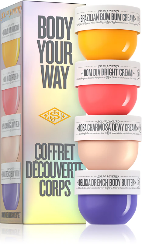 Conjunto de presente Sol de Janeiro Body Cream Discovery Set