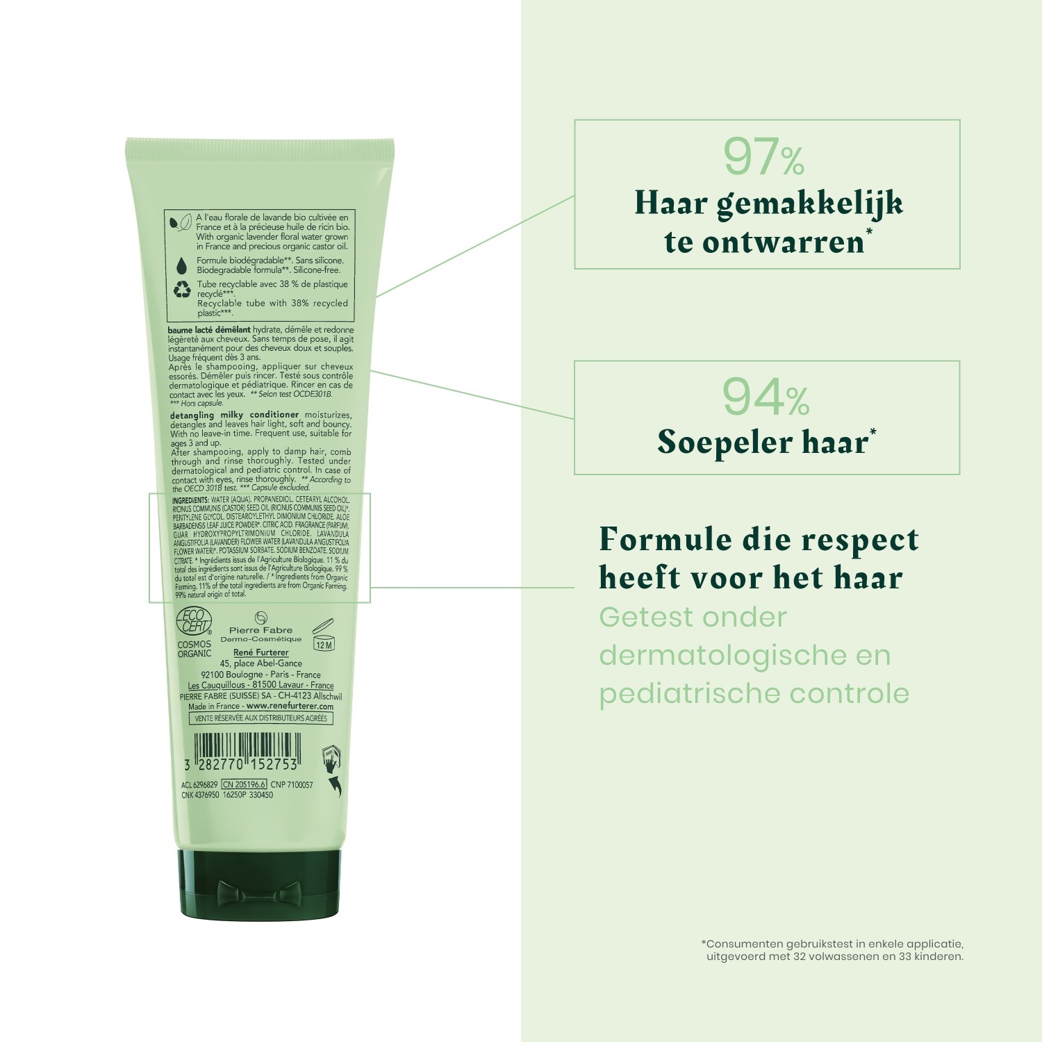 René Furterer Naturia Detangling Milk Conditioner - 150 ml
