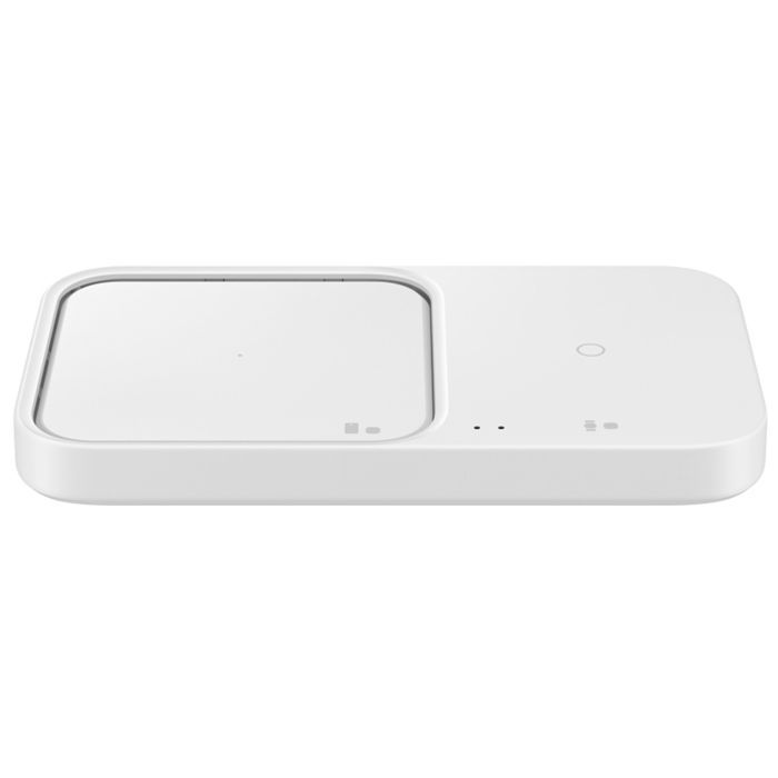 Cargador inalámbrico doble rápido Samsung de 15 W - Base de inducción - Adaptador de CA no incluido - Negro