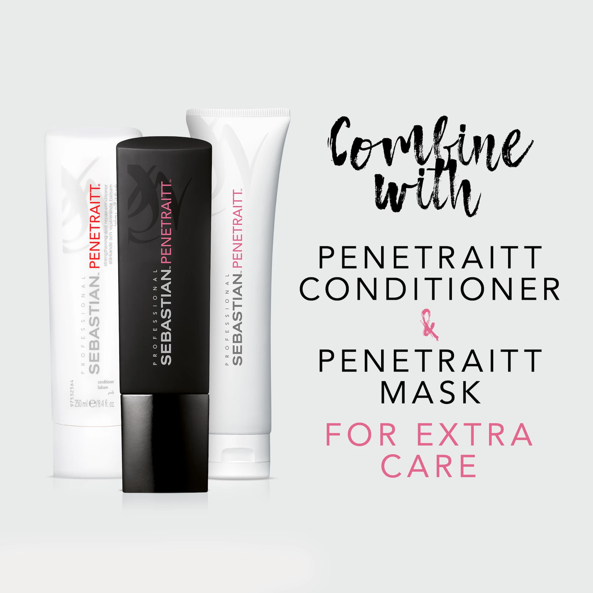 Šampūnas „Penetraitt“ 250 ml – Sebastian Professional