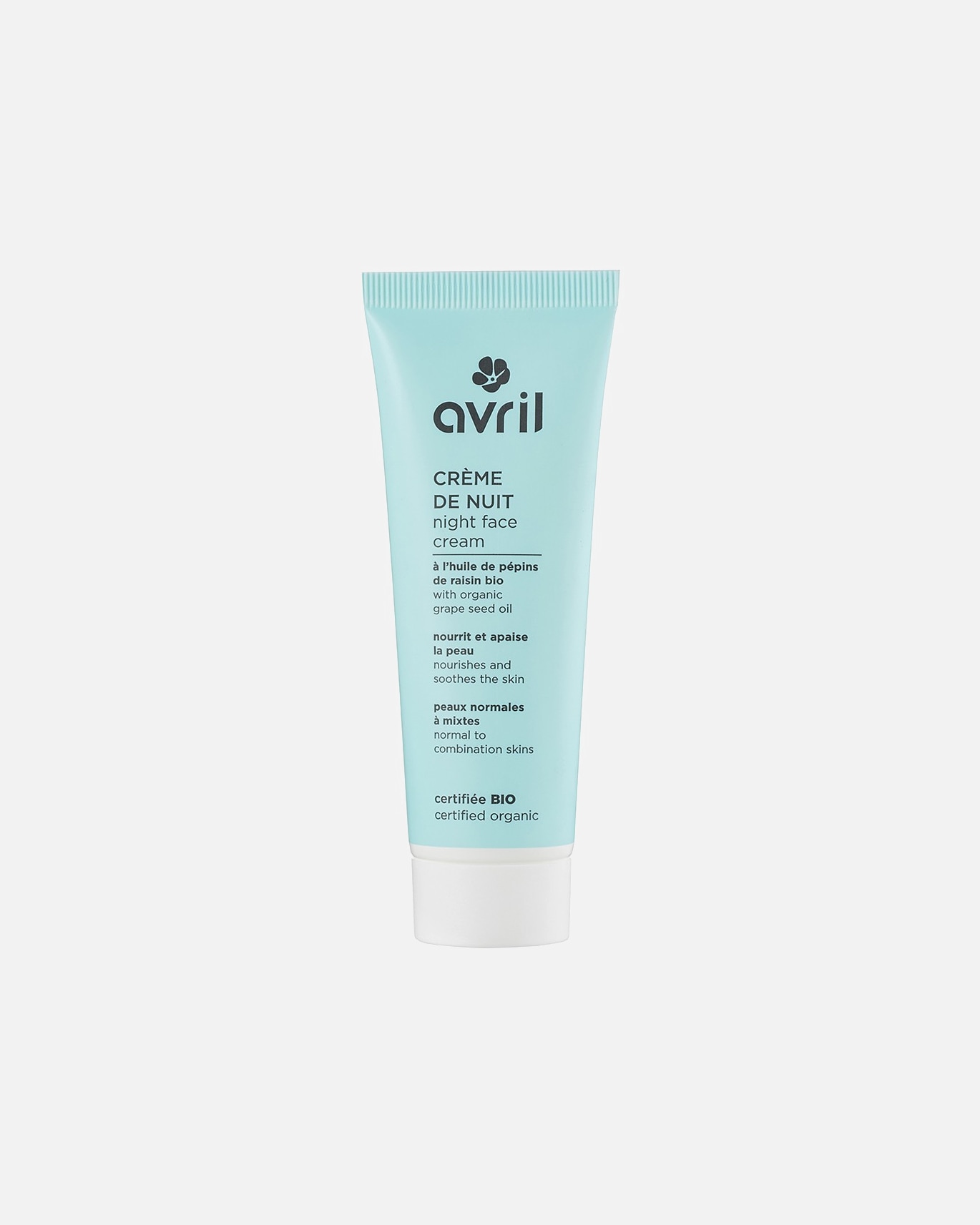 Avril Crème de nuit Peaux normales et mixtes