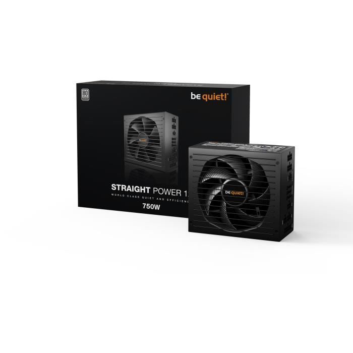 Silêncio! - BN336 Straight Power 12 Platinum - Fonte de alimentação para PC - 750 W