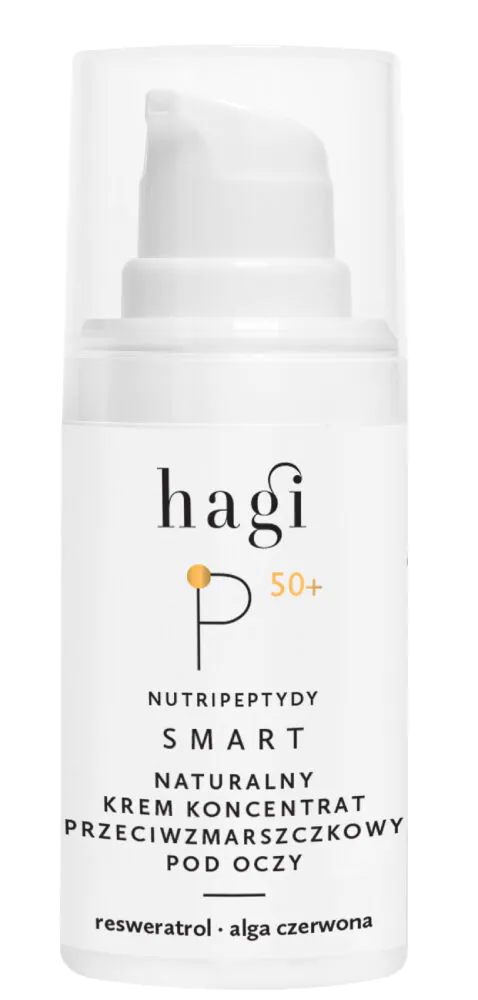 Hagi Smart P 50+ Naturalny krem-Koncentrat przeciwzmarszczkowy pod oczy Nutripeptydy
