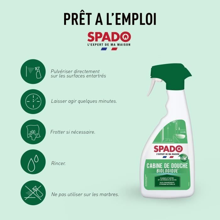SPADO - Cabine de duche orgânica Spado 500ml