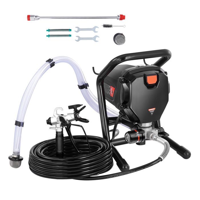 Pulvérisateur de Peinture Sans Air-Duoku-750 W-Pulvérisateur Électrique Haute Efficacité-3000 PSI