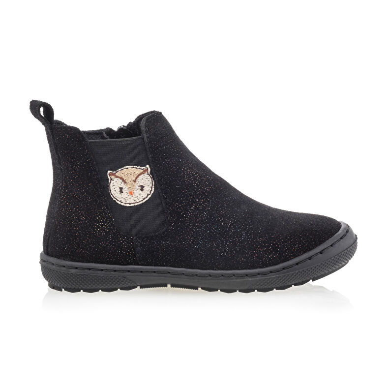 Botas negras para niñas/botines
