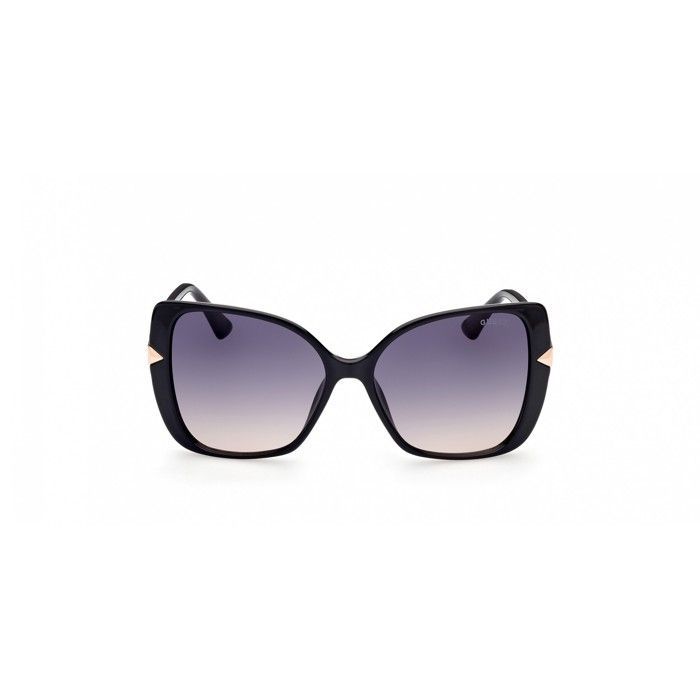Gafas de sol Guess GU7820 56/15/135 negras brillantes/grises con lentes tintadas inyectadas para mujer GU7820