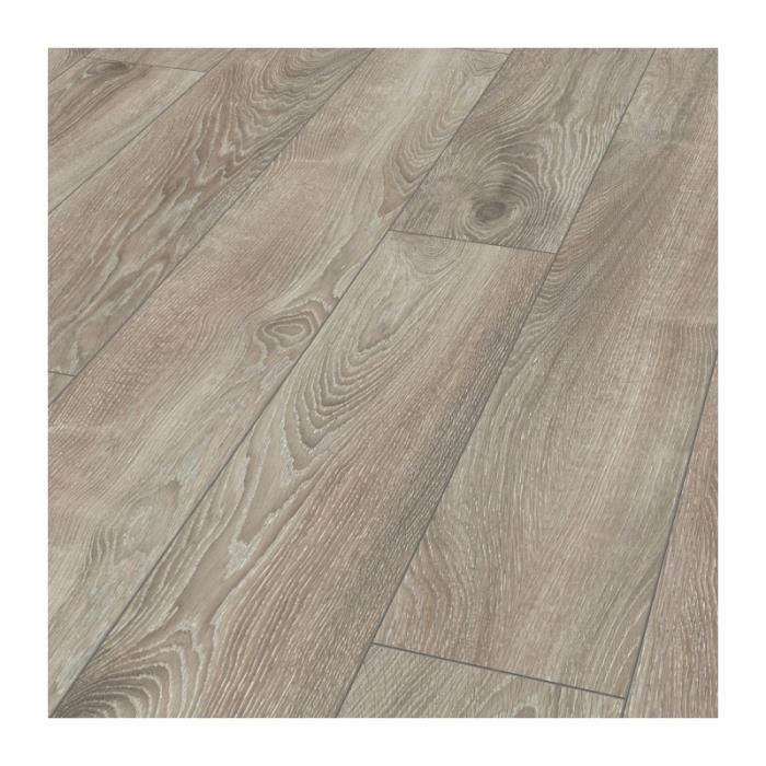 KRONOTEX - Kronotex Parquet Stratifié Mammut Plus - Chêne Highland Argent D4797 - 1845 x 244 x 10 mm