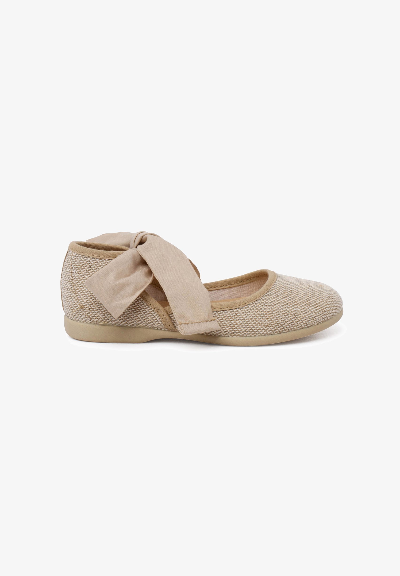 Pisamonas Mary Jane Lave sko - Babysko - naturfarget