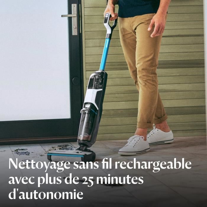 BISSELL Crosswave HF3 Select 3639N - 3-in-1 draadloze stofzuiger - Stil en wendbaar