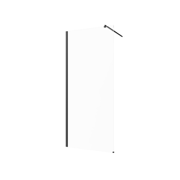 Kabina prysznicowa Invena Walk-In II 200 x 80 cm CZARNY