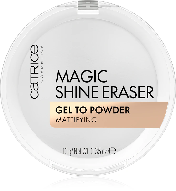Matujúci púder Catrice Magic Shine Eraser Gel To Powder s gélovou konzistenciou