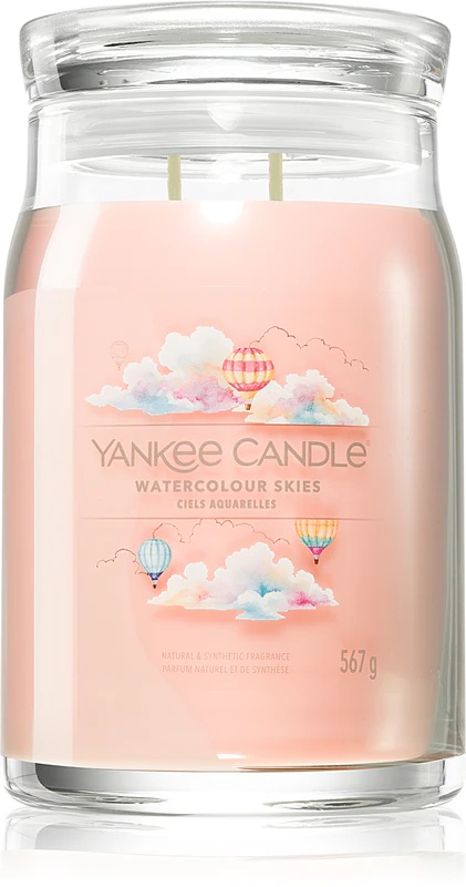 Мирисна свећа Yankee Candle Watercolour Skies Signature
