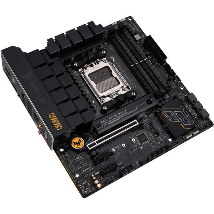 Carte mère - ASUS - TUF GAMING B650M-E WIFI - AMD B650 - Emplacement AM5 micro ATX