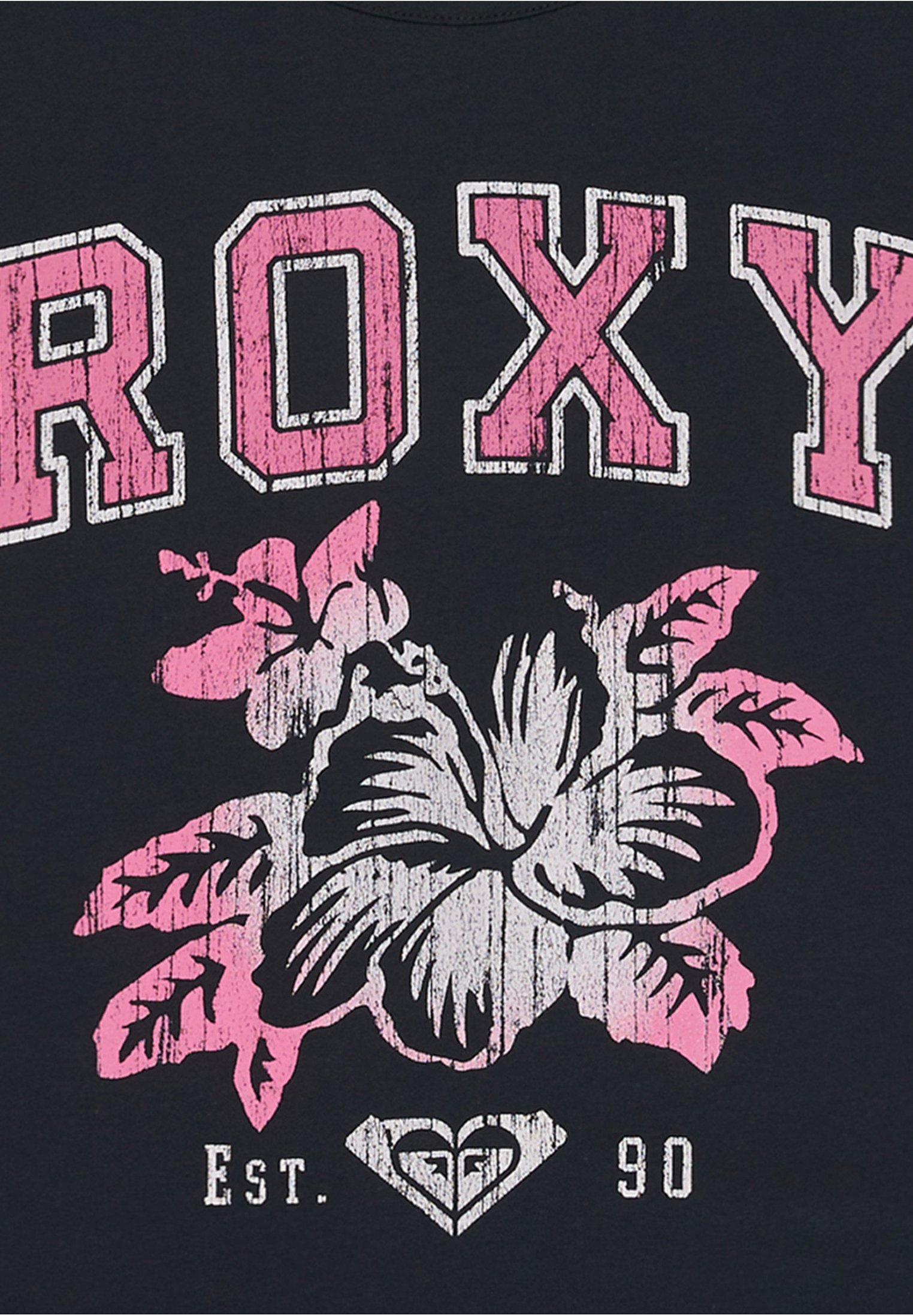 Roxy LILYREGULAR VINTAGE - Koszulka z nadrukiem - różowa