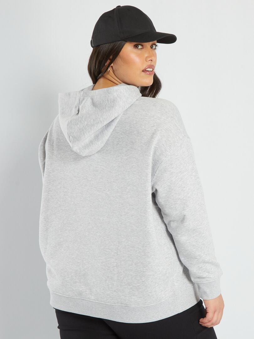 Hoodie met kangoeroezak - VL_GRIJS