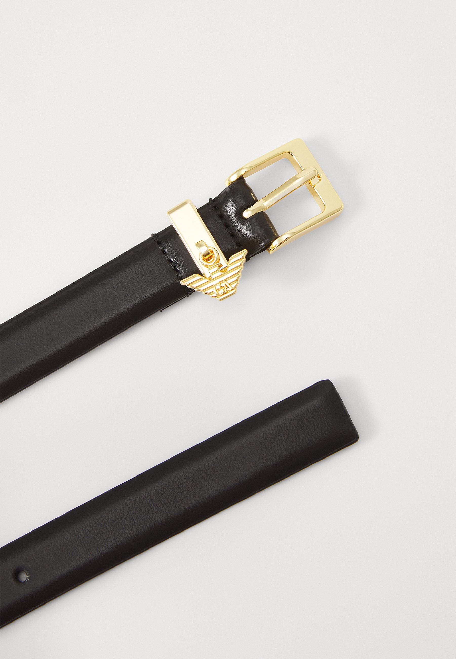 Emporio Armani TONGUE BELT - Riem - zwarte schoonheid