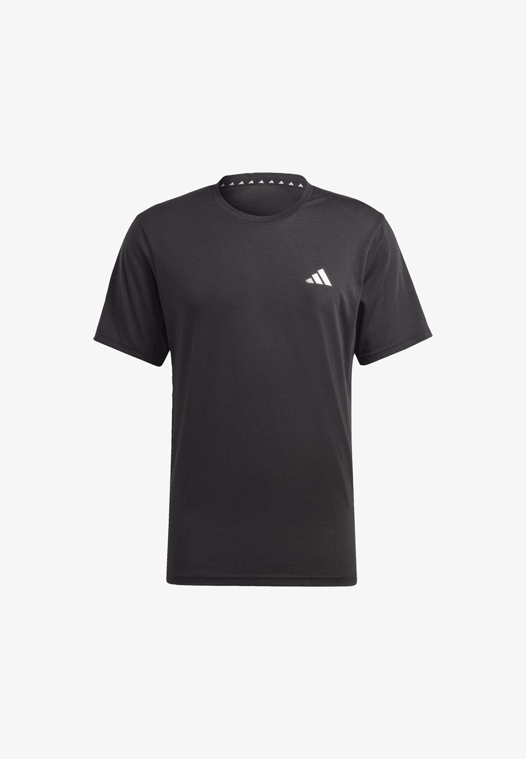 adidas Performance TRAIN ESSENTIALS COMFORT - Sport T-shirt - zwart wit