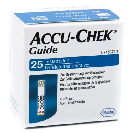 ACCU-CHECK Accu-Chek Guide 25 veresuhkru testriba