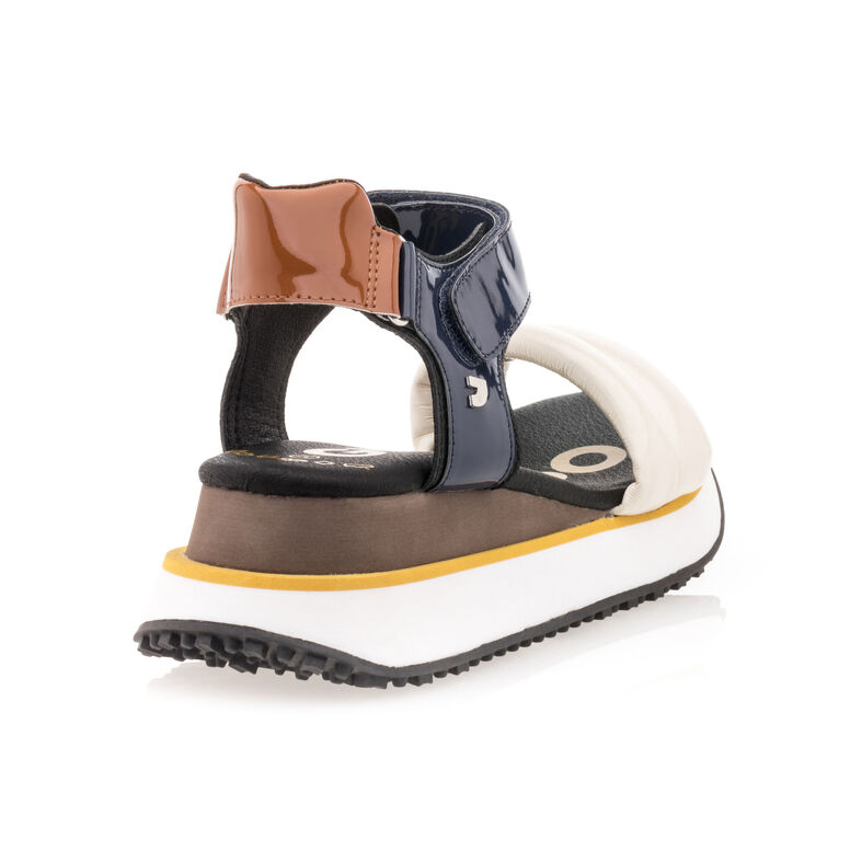 Mehrfarbige Damen-Sandalen / Zehenfreie Schuhe