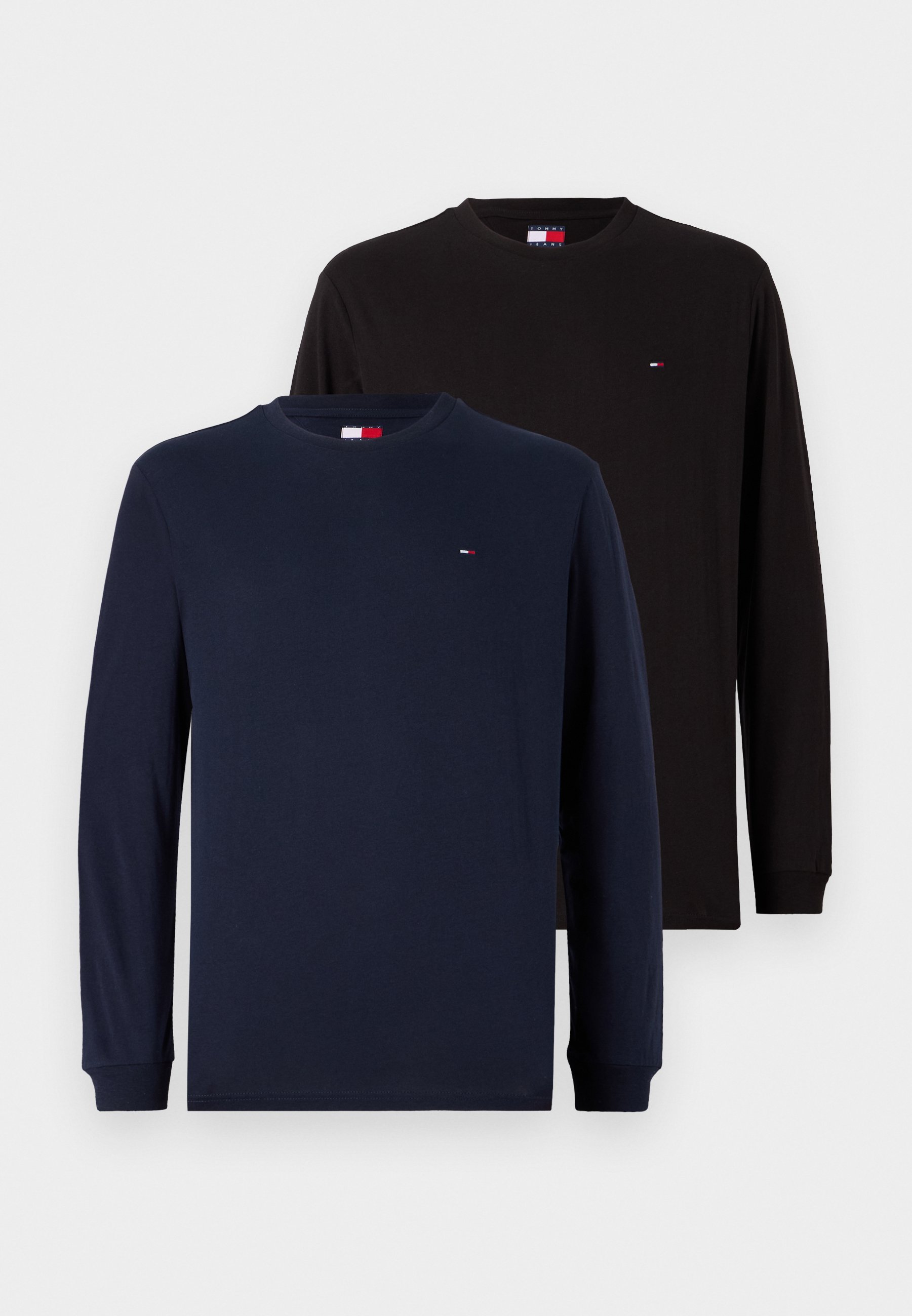 Tommy Jeans 2-pack - Top met lange mouwen - zwart/donkerblauw