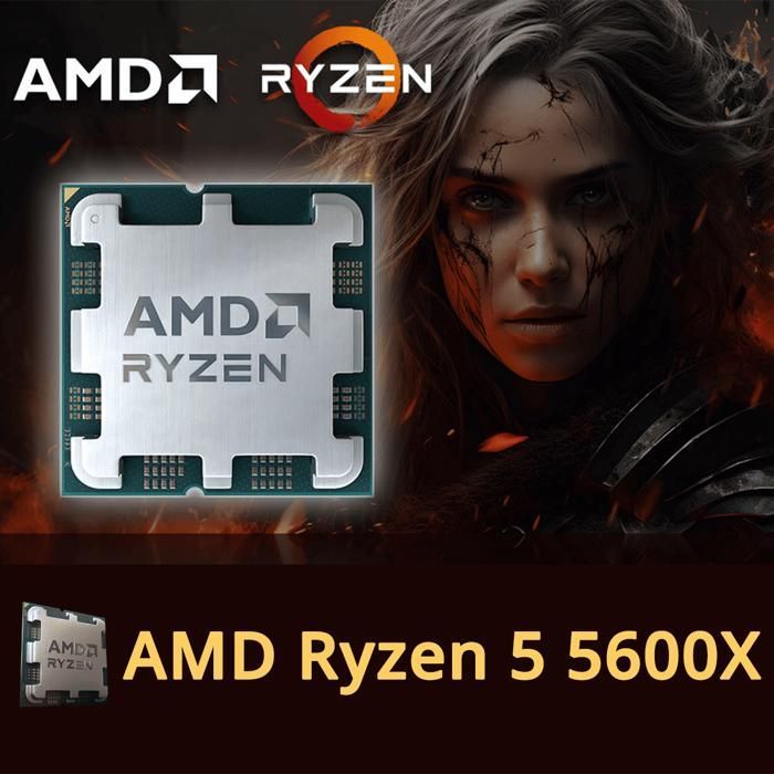 Processore - AMD - Ryzen 5 5600X + Thermalright X120R SE ARGB - Socket AM4 - Evolution for PC Gamer