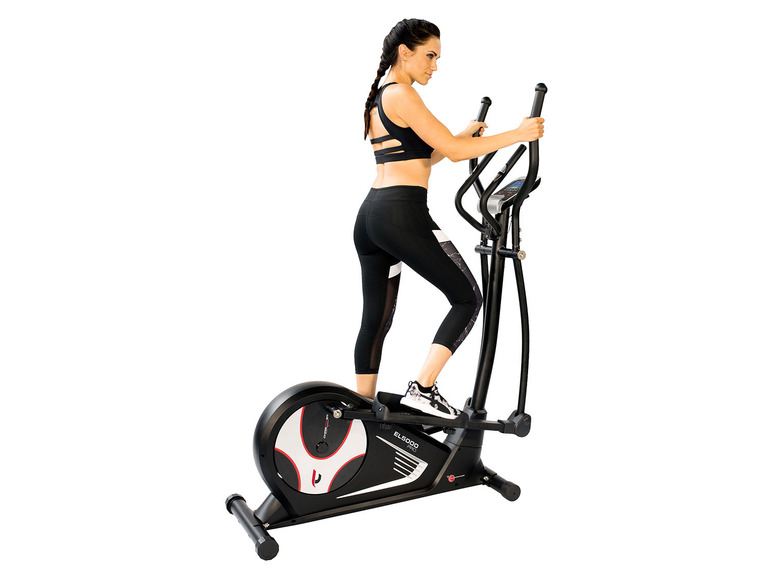 Christopeit Sport Crosstrainer EL 5000 Pro (přijímač pro bezdrátový monitor tepové frekvence je součástí počítače)