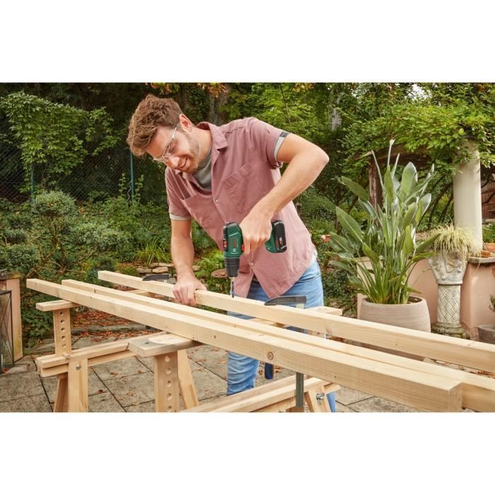 Drill/driver - Bosch - EasyDrill 18V-40 - Battery not included - 13 mm chuck - 2 speeds