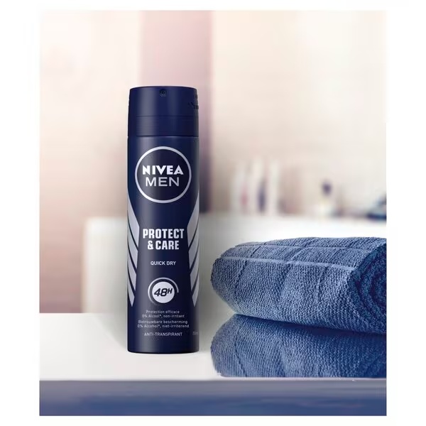 NIVEA Men Protect & Care antiperspirantas purškiklis 150 ml