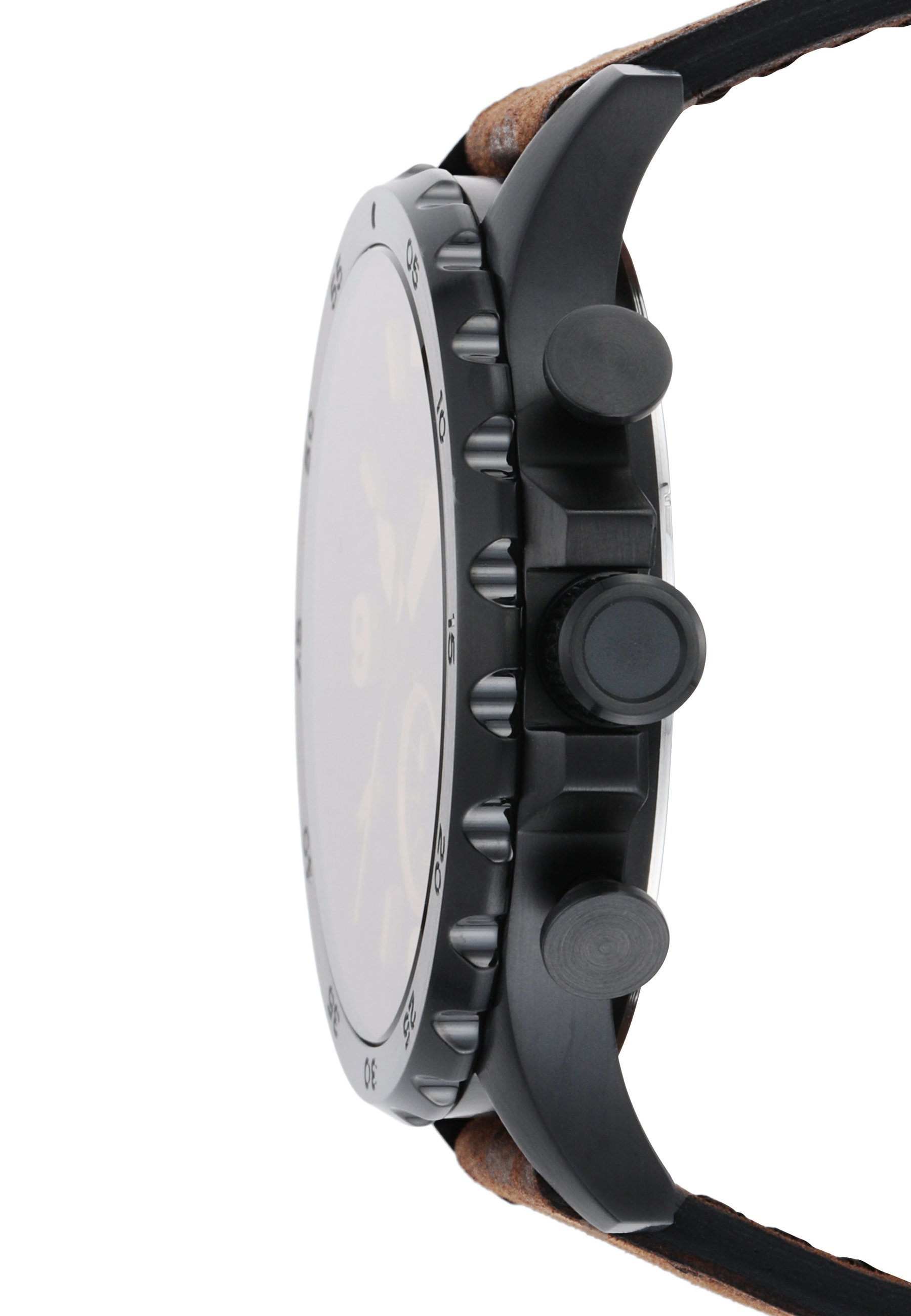 Hodinky Fossil Chronograph - hnědé