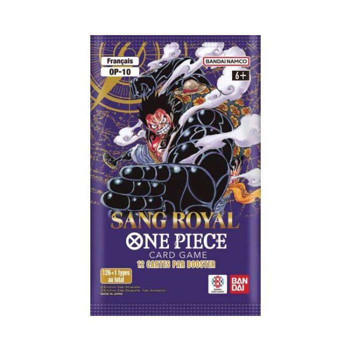 Display (Box of 24 boosters) - BANDAI - One Piece OP10 Royal Blood - French - 24 boosters - 6 Leaders, 2 Secret Rares