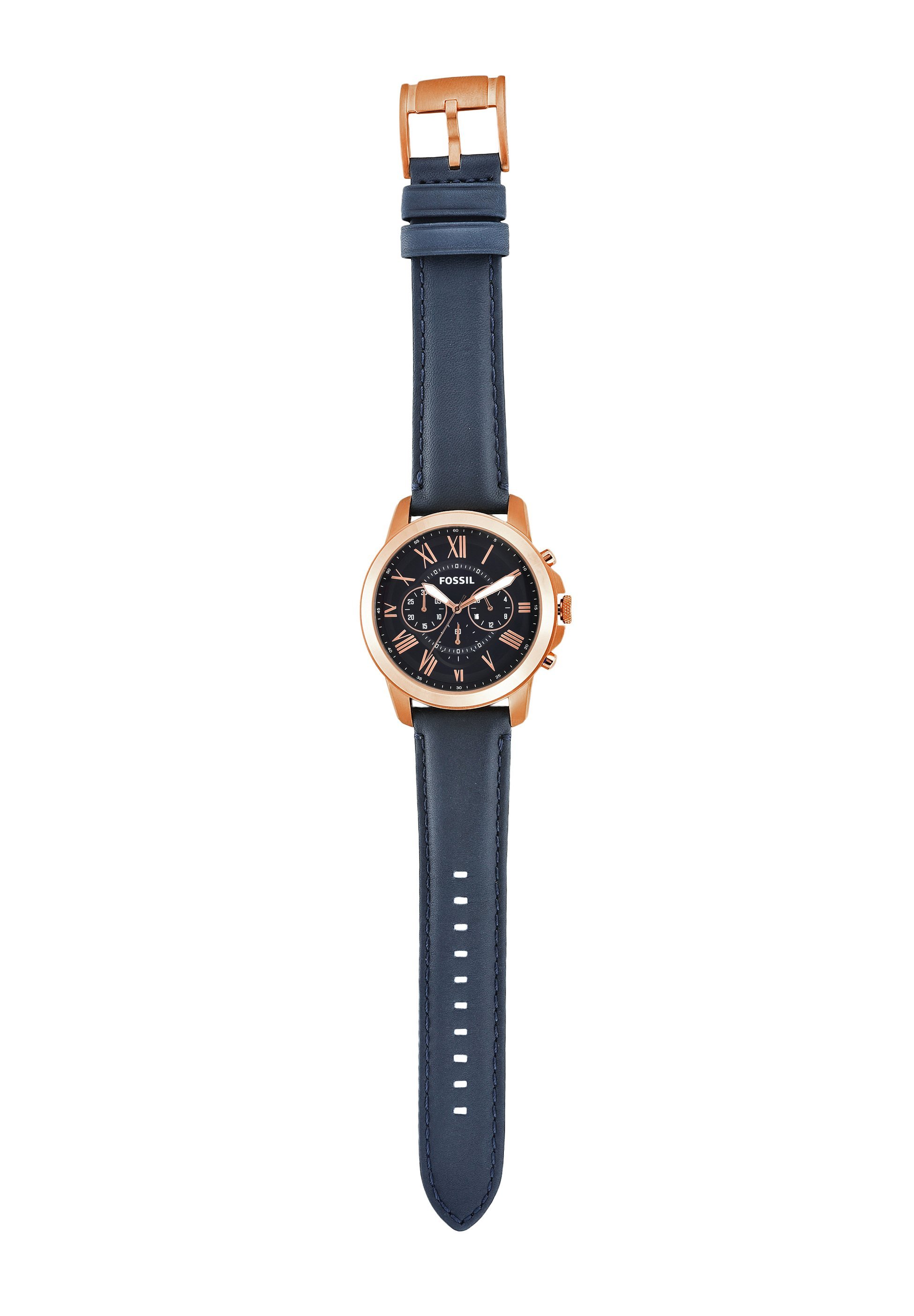 Hodinky Fossil Chronograph - modré