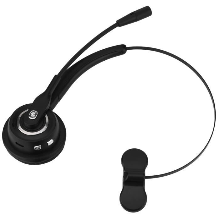 Auriculares Bluetooth ARAMOX con micrófono con cancelación de ruido para centros de llamadas: comunicación clara y cómoda.