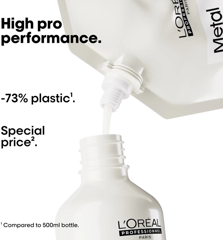 L'Oréal Professionnel Serie Expert Metal Detox ērts iepakojums bojātiem matiem