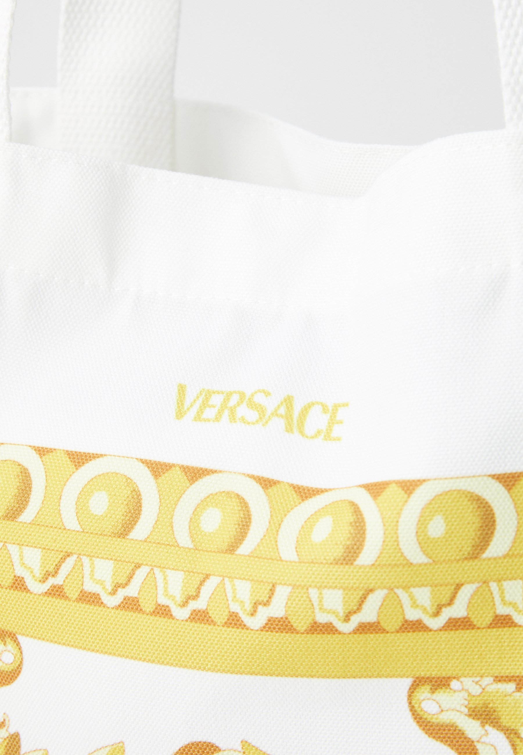 Versace MEDUSA UNISEX - Tote bag - naturel/goudkleurig
