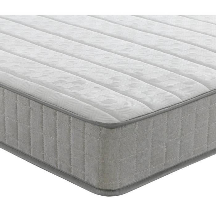 Materasso - IZTOSS - 140x190 cm - Schiuma memory - Spessore 18 cm - Gel - 7 zone comfort - Bilanciato