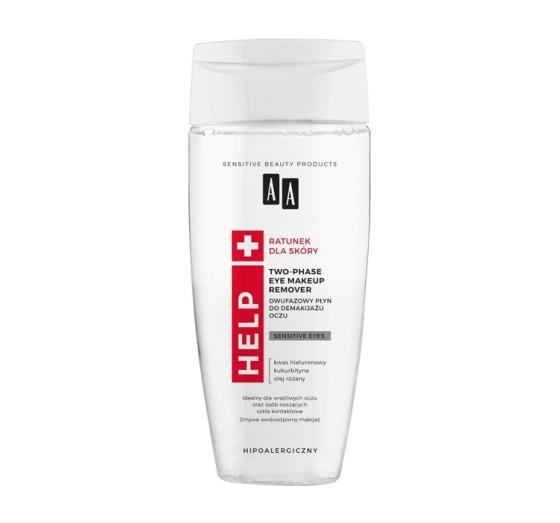 AA Help dwufazowy płyn do demakijażu oczu 150 ml