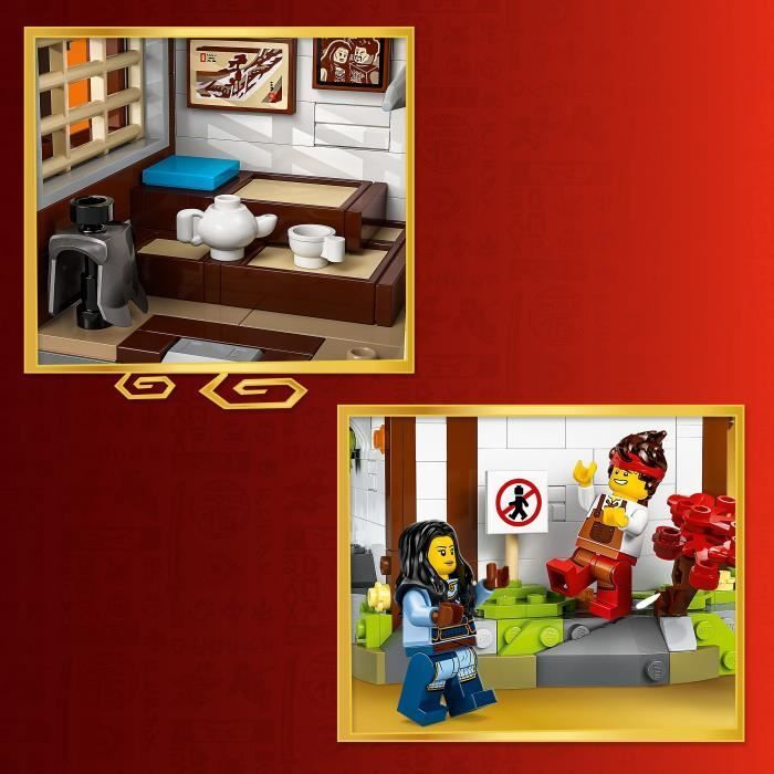 LEGO NINJAGO 71858 15e Anniversaire - La Forge des Quatre Armes - Jeu de Construction Ado