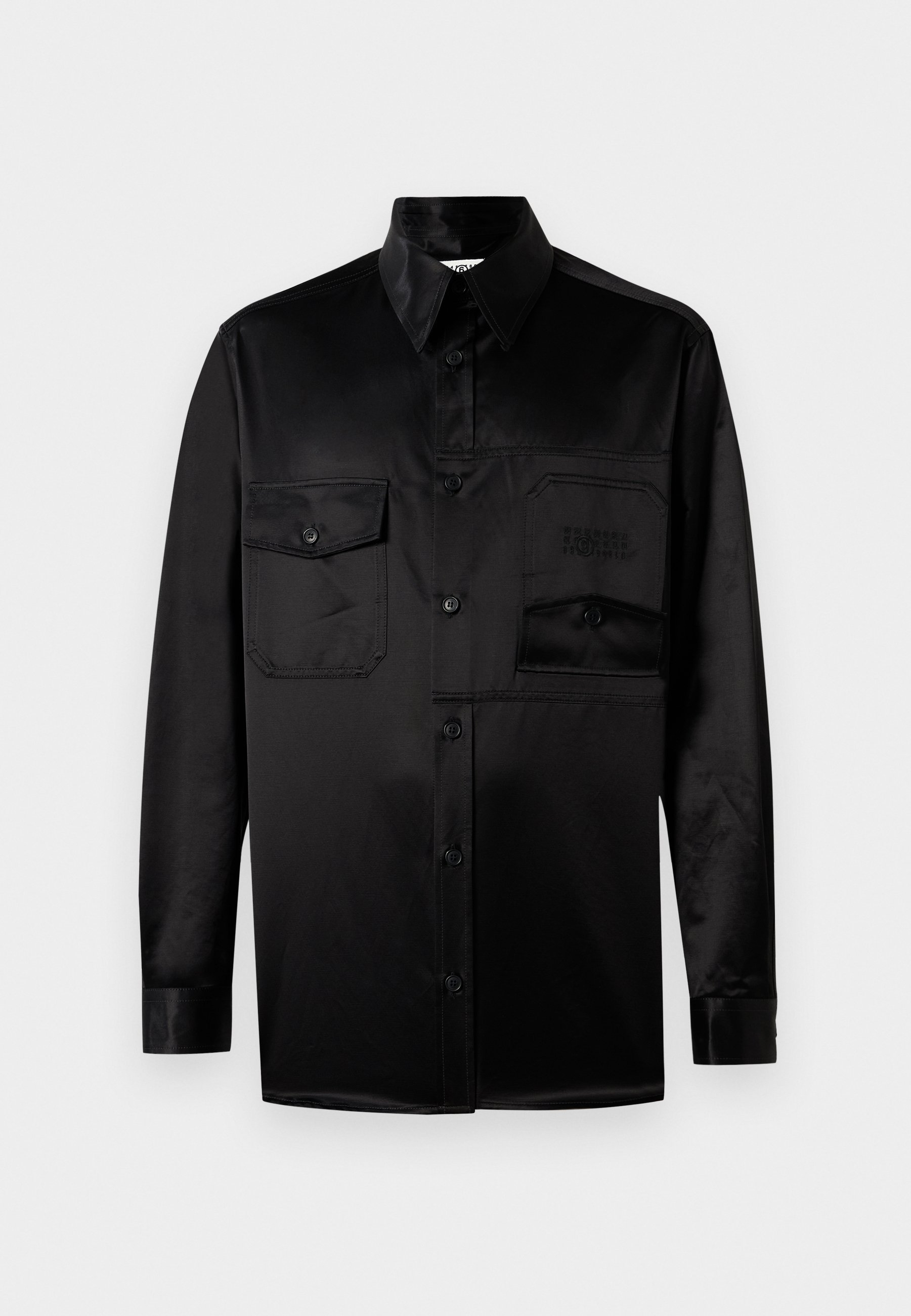 MM6 Maison Margiela Camicia a maniche lunghe - nera