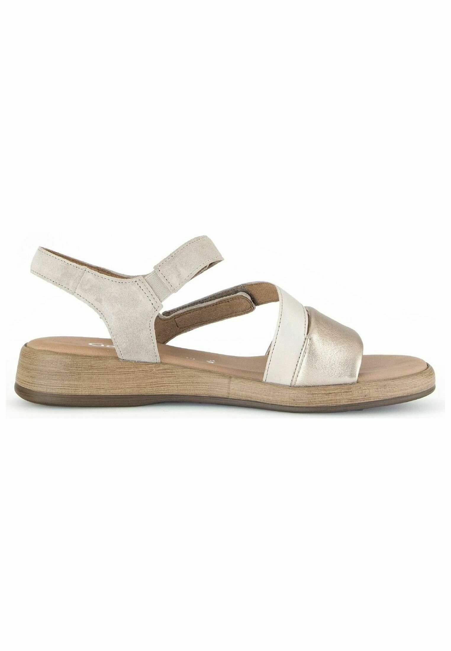 Gabor wedge sandalen - beige