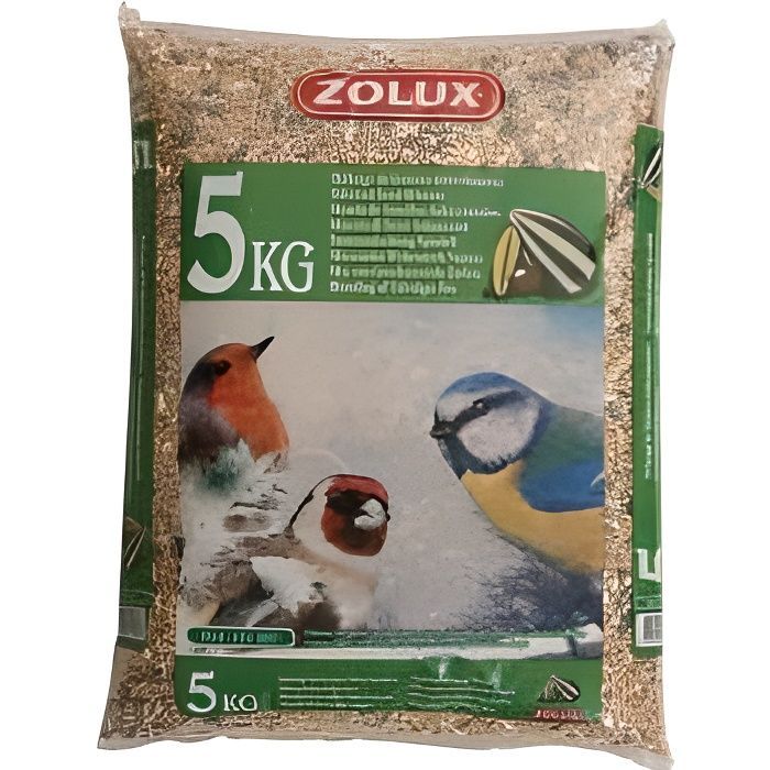 Miscela di semi - Giardino - 5 kg - Uccelli selvatici - Alimento bilanciato - Energia