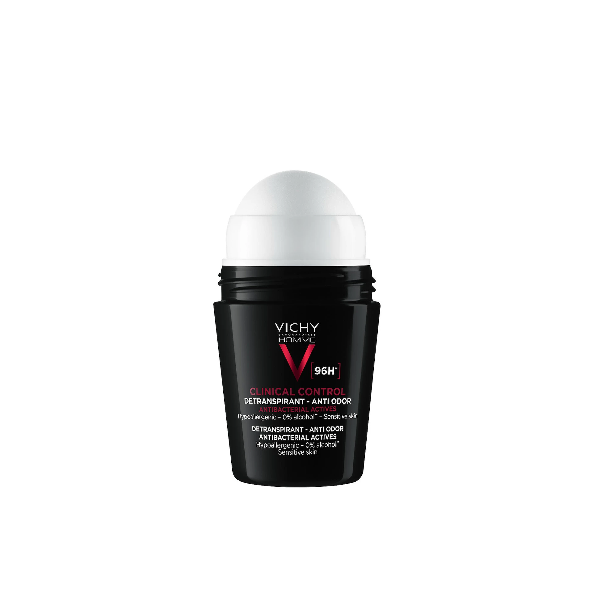 Homme Clinical Control 96HR antiperspirant roll-on 50 ml - Vichy
