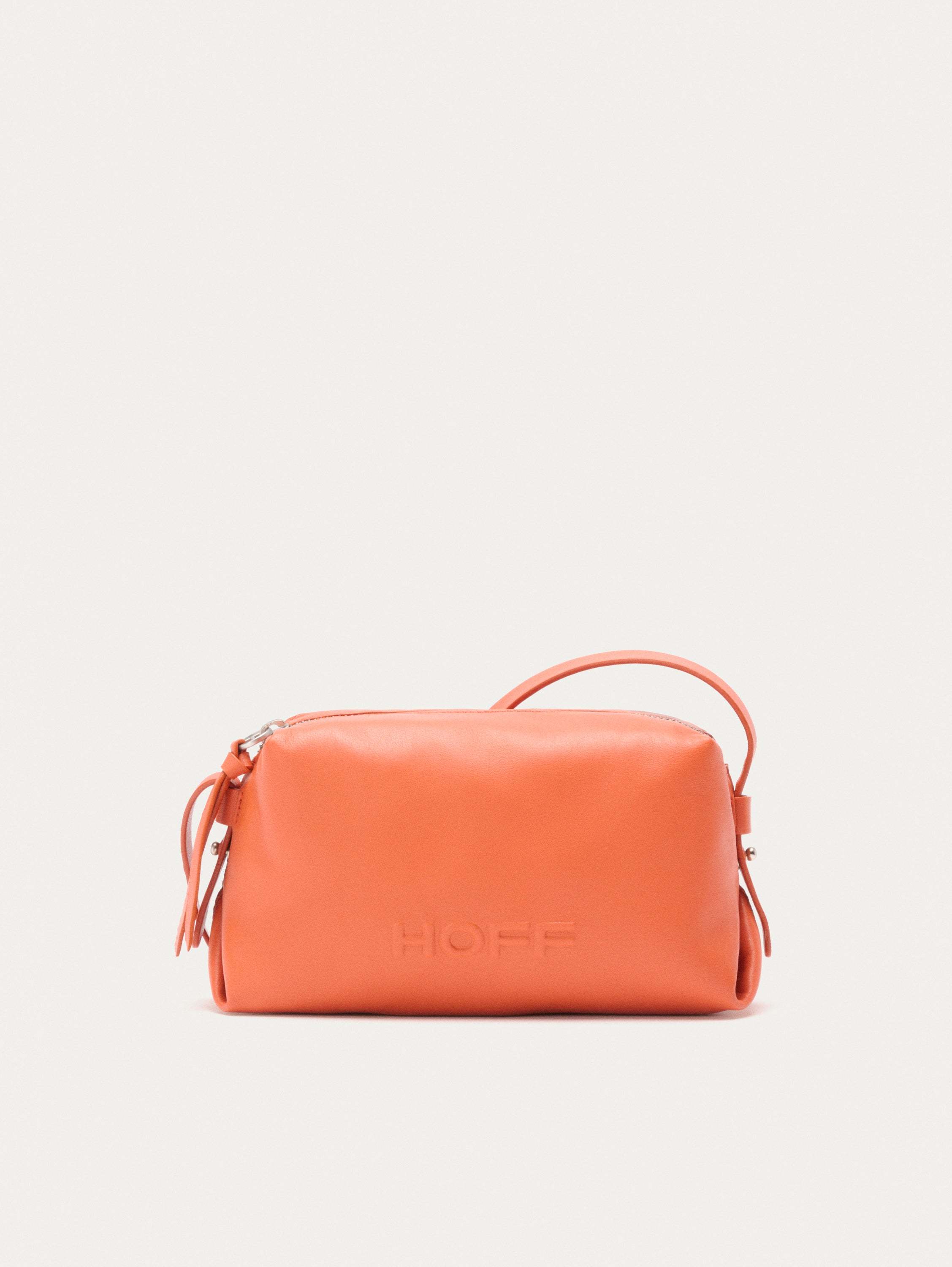 BANDOLERA PIEL HALL NARANJA