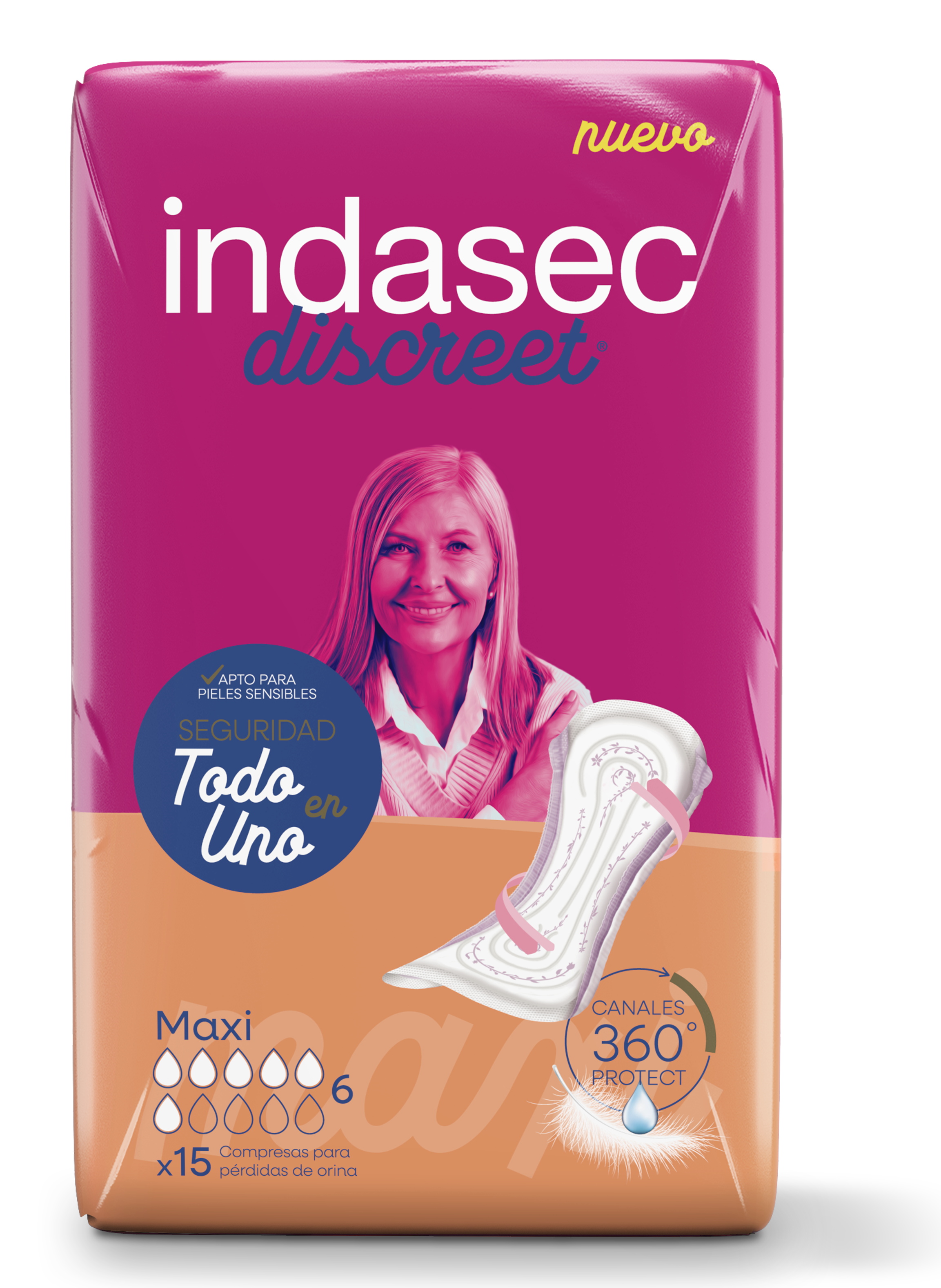 Indasec Maxi ieliktņi Ieliktņi