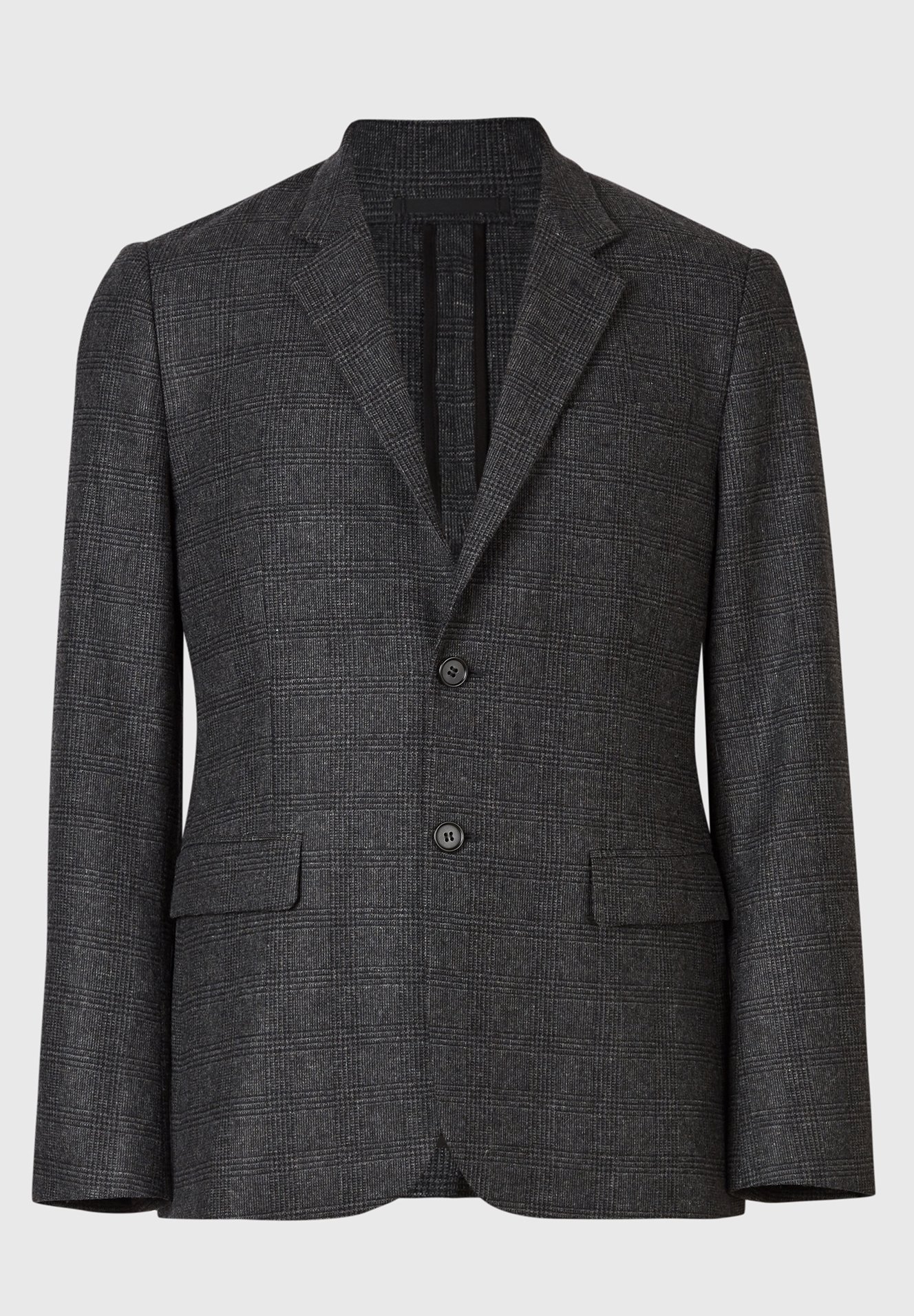 AllSaints colbert - gemêleerd donkergrijs