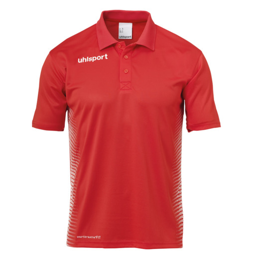  Polo Score rouge/blanc Uhlsport