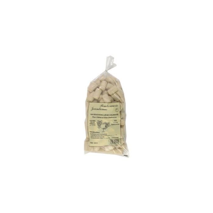 BOUCHONNERIE JOCONDI Bouchon cylindrique en liège colmaté - 38x24 mm