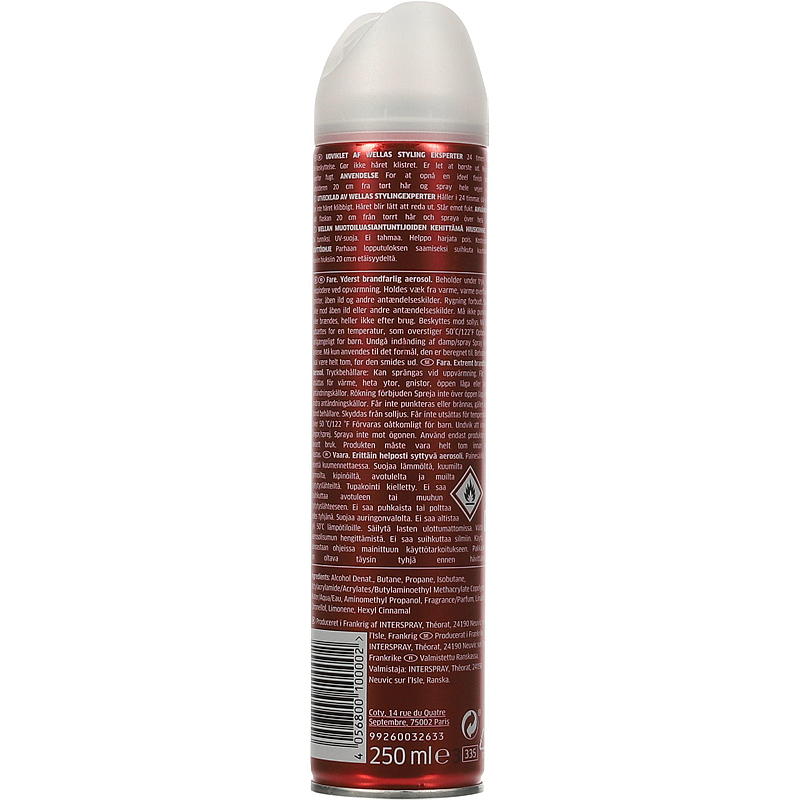 Wella hårspray 250 ml Wella Shockwaves ultra sterk
