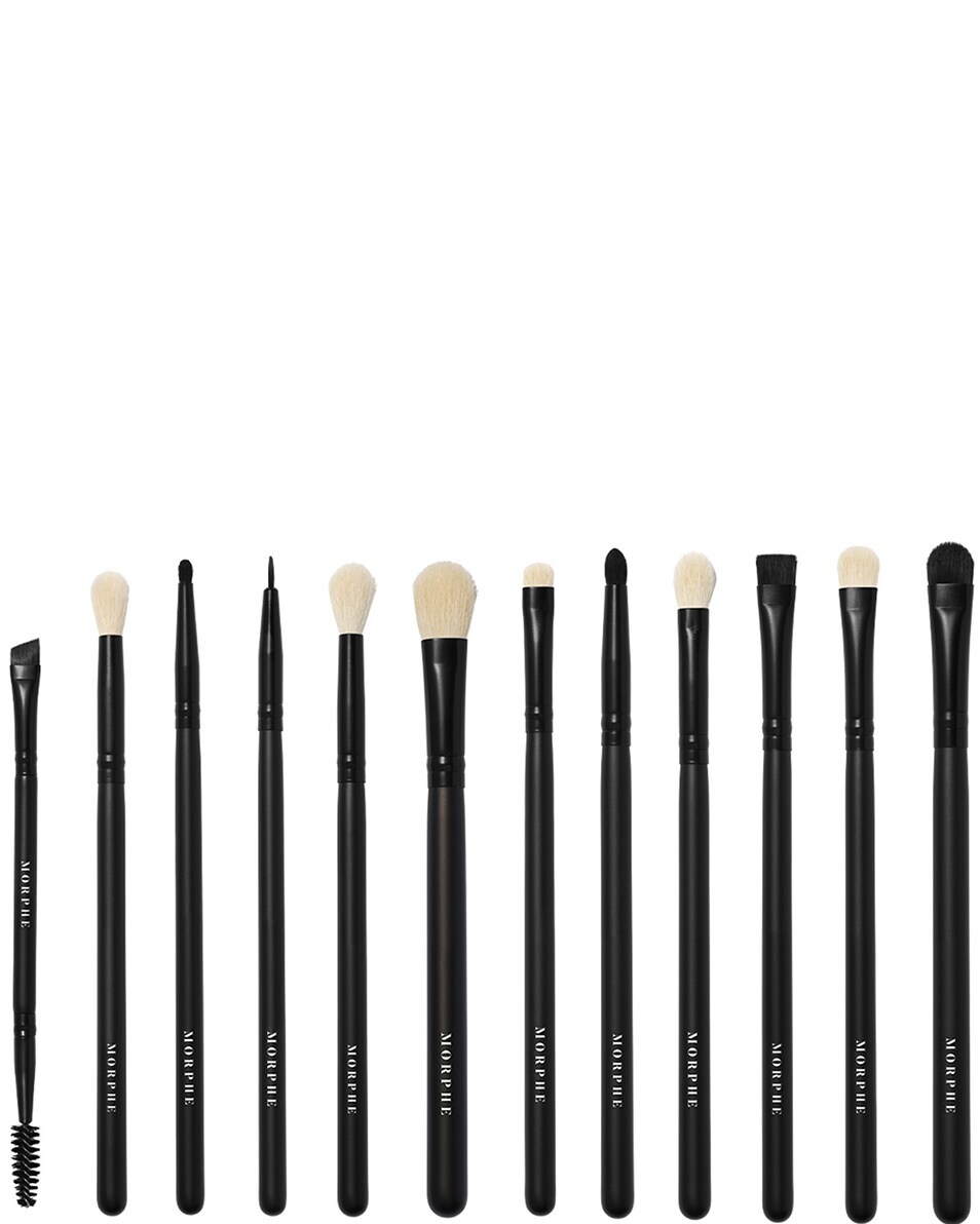 MORPHE EYE OBSESSED 12-DELIGE SET MET OOGSCHADUWKWASTJES   TASJE